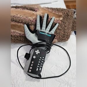 Vintage Mattel Nintendo NES Power Glove Remote Controller 1989 Untested
